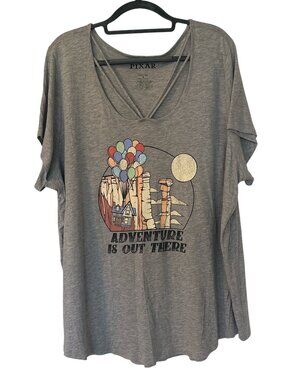 Torrid Pixar Up Adventure is Out There Graphic Shirt Size 4